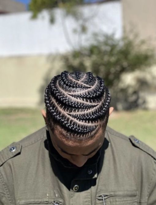 Modèle de nattes homme 1
